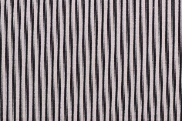 Click for 2 Yards Waverly Timeless Ticking Printed Cotton Drapery Fabric in Black Waverly Timeless Ticking Printed Cotton Drapery Fabric in Black