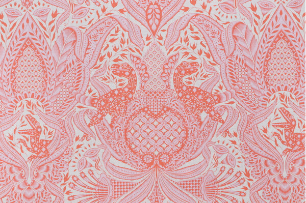 Click for 2.88 Yards Tula Pink ROAR! Collection Gift Rapt Printed Cotton Craft Fabric in Blush for Free Spirit Tula Pink ROAR! Collection Gift Rapt Printed Cotton Craft Fabric in Blush for Free Spirit