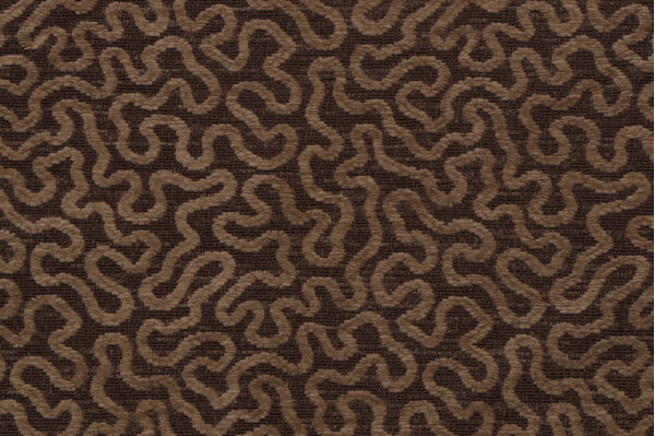 Thibaut Virtuoso W79652 Woven Chenille Upholstery Fabric in Chocolate
