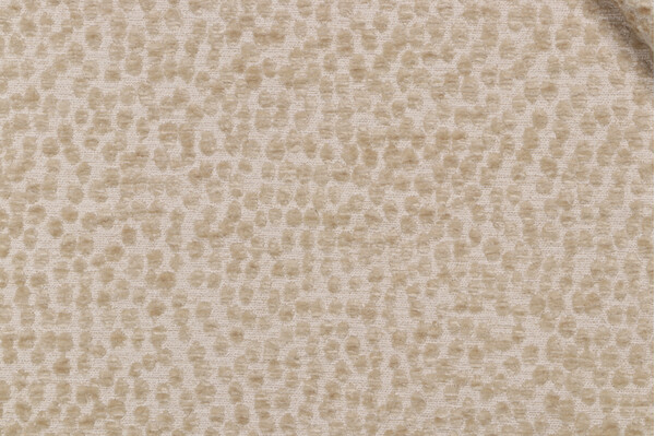 PK Lifestyles Spotty Dotty Woven Chenille Upholstery Fabric in Hay
