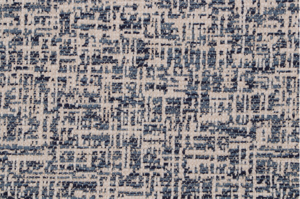 Golding Soundtrack Woven Chenille Upholstery Fabric in Ocean
