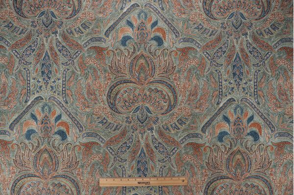Click for 1 Yards P Kaufmann Riad Paisley Printed Velveteen Decorator Fabric in Olive P Kaufmann Riad Paisley Printed Velveteen Decorator Fabric in Olive