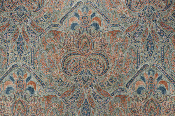 Click for 1 Yards P Kaufmann Riad Paisley Printed Velveteen Decorator Fabric in Olive P Kaufmann Riad Paisley Printed Velveteen Decorator Fabric in Olive