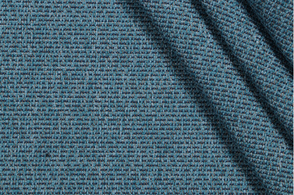 Voyage Woven Upholstery Fabric in Ocean