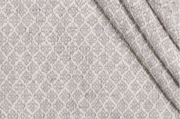 P Kaufmann Laura Woven Upholstery Fabric in Fog