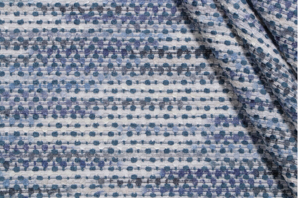 Golding Alpine Woven Chenille Upholstery Fabric in Ocean