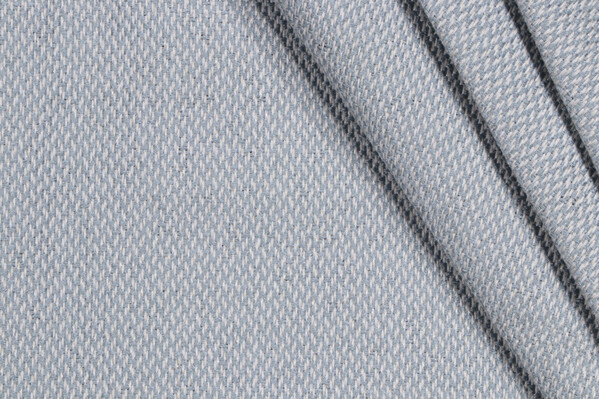 Magnolia Home Mead Woven Upholstery Fabric in Spa Blue