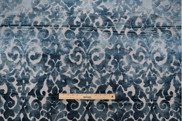 Hamilton Arden Velvet Upholstery Fabric in Topaz