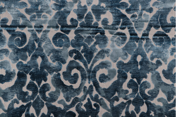 Hamilton Arden Velvet Upholstery Fabric in Topaz