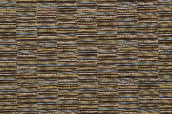 Stripe Woven Decorator Fabric in Lagoon
