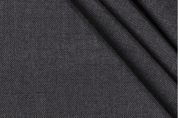 Sunbrella Trax Woven Backed Solution Dyed Acrylic Outdoor Fabric in Charcoal