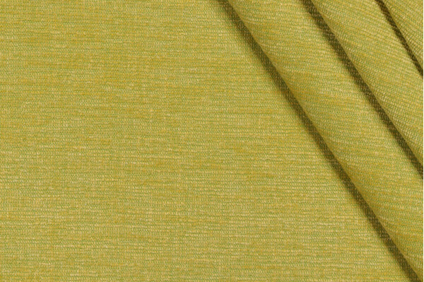 Sunbrella Velvet Bliss Woven Solution Dyed Acrylic Chenille Outdoor Fabric in Citron