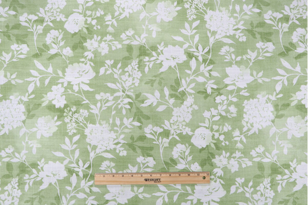 Covington First Light Printed Cotton Blend Drapery Fabric in 280-Leaf