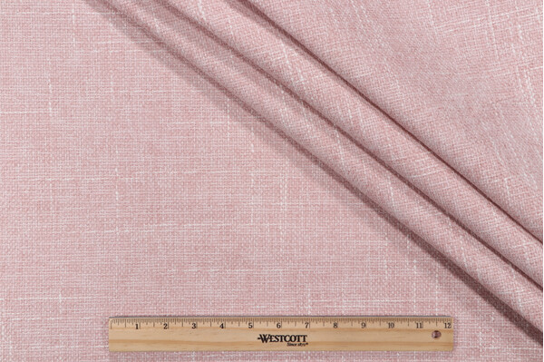 PK Lifestyles Mixology Performance Plus Woven Chenille Upholstery Fabric in Blush