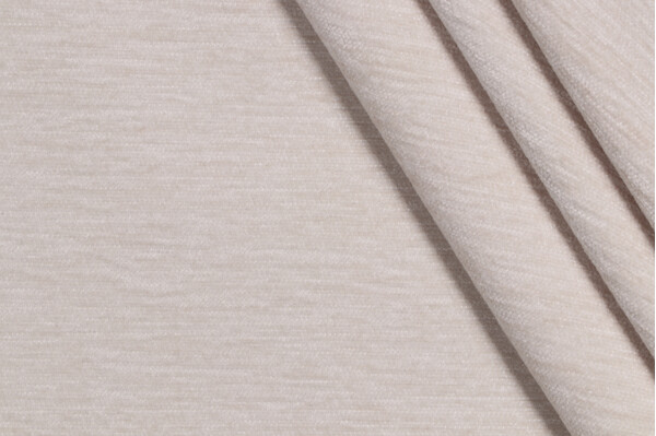 Crypton Tobin High Performance Chenille Upholstery Fabric in Bone