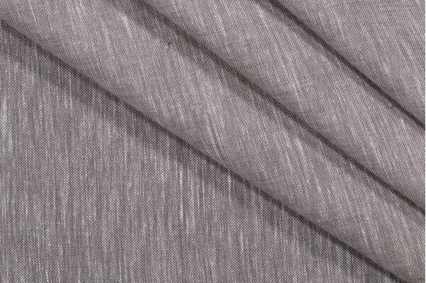 Hamilton Aura Semi Sheer Drapery Fabric in Smoke