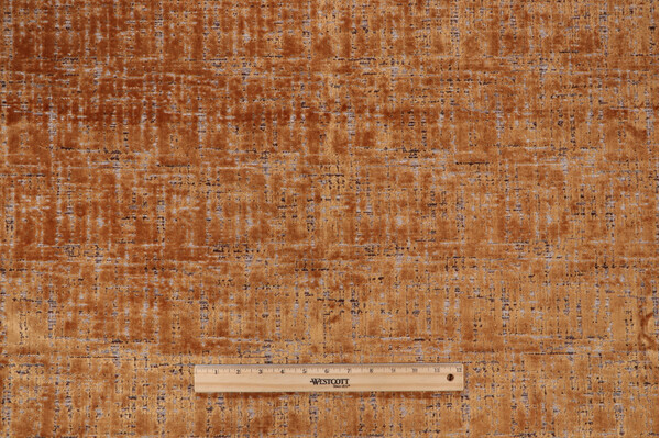 Covington Moonstruck Velvet Upholstery Fabric in Tuscan Sun