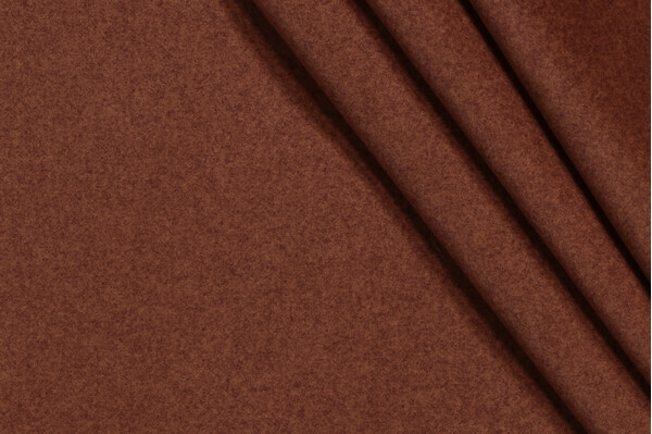 AbbeyShea Earl Woven Felt-Backed Upholstery Fabric in 84-Nutmeg