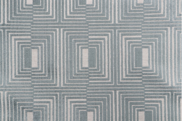 AbbeyShea Leo Velvet Upholstery Fabric in 34-Aqua