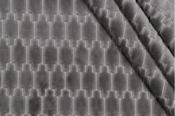 AbbeyShea Mystic Velvet Upholstery Fabric in 903-Mercury