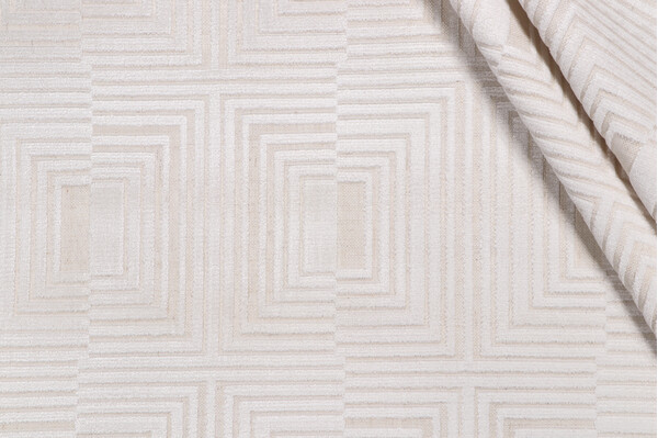 AbbeyShea Leo Velvet Upholstery Fabric in 61-Alabster