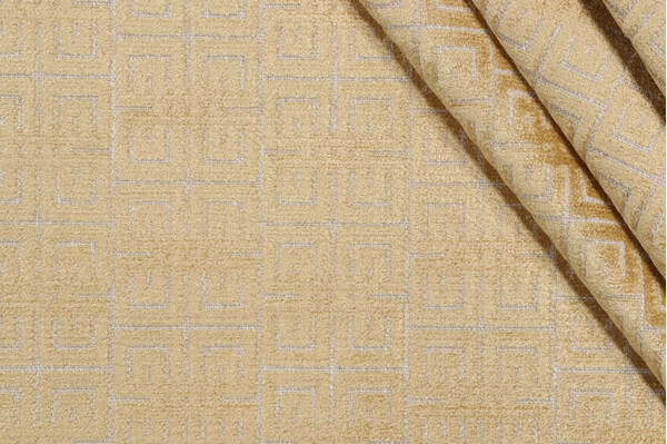 AbbeyShea Roberts Velvet Upholstery Fabric in 25-Citrine