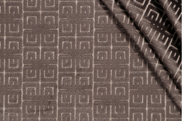 AbbeyShea Roberts Velvet Upholstery Fabric in 64-Pecan