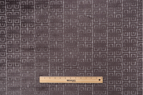 AbbeyShea Roberts Velvet Upholstery Fabric in 909-Licorice