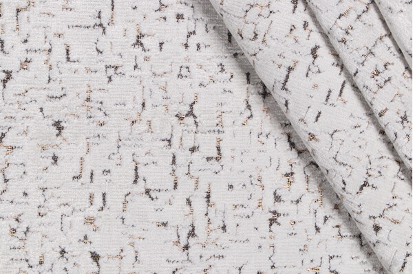 AbbeyShea Shattered Velvet Upholstery Fabric in 32-Ice