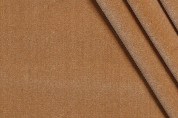 AbbeyShea Fancy Velvet Upholstery Fabric in 41-Nugget