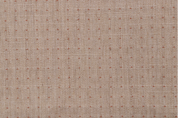 Happy Dot Woven Upholstery Fabric in Clay