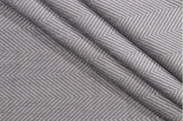 Anna French Hillside Herringbone W72922 Woven Chenille Upholstery Fabric in Flannel for Thibaut