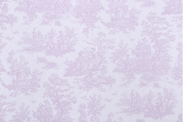 Premier Prints Jamestown Printed Cotton Drapery Fabric in Orchid