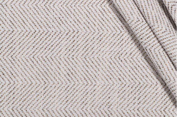 Covington Lil Twill Woven Chenille Upholstery Fabric in 126-Alabaster