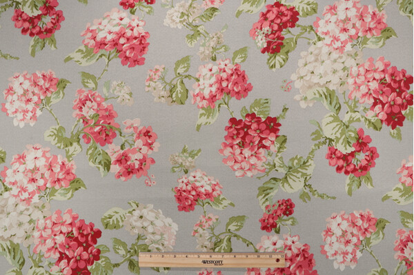 Waverly Rolling Meadow Printed Polyester Outdoor Fabric in Mimosa