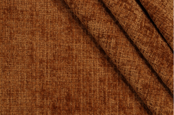 Crypton Lincoln High Performance Woven Chenille Upholstery Fabric in Tobacco