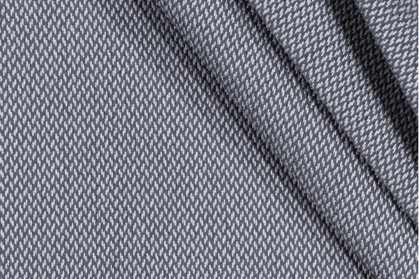 Magnolia Home Mead Woven Upholstery Fabric in Denim