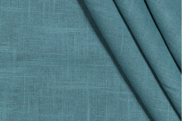 Covington Jefferson Linen Woven Drapery Fabric in 542-Caribe