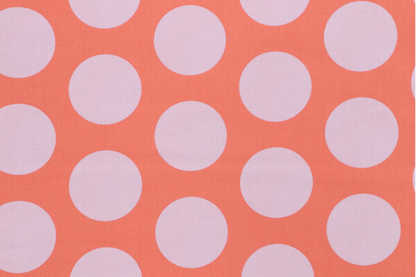 Tula Pink ROAR! Collection Dinosaur Eggs Printed Cotton Craft Fabric in Blush for Free Spirit
