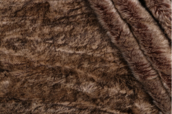 AbbeyShea Fox Faux-Fur Decorator Fabric in 87-Bronze