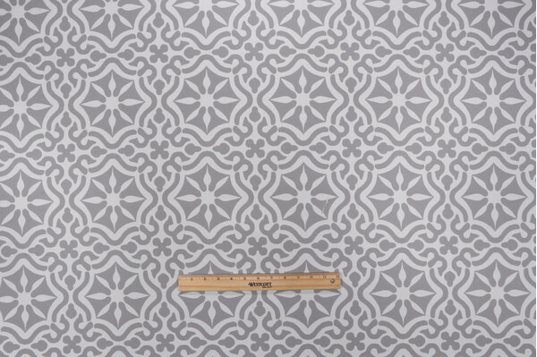AbbeyShea Tilework Woven Polyester Outdoor Fabric in 902-Cinder