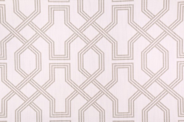 Sample of Scott Living Ander - Luxe Linen Printed Cotton Linen Drapery Fabric in Pewter 