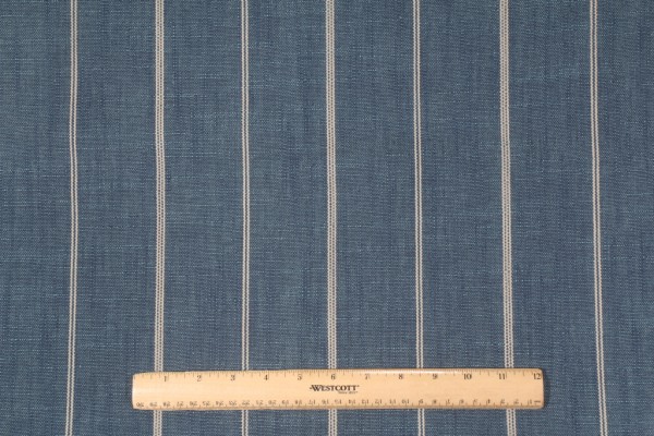 Sample of Richloom Fritz Upholstery Fabric in Indigo 