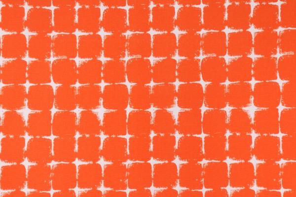 Premier Prints Neptune Printed Polyester Outdoor Fabric in Marmalade 