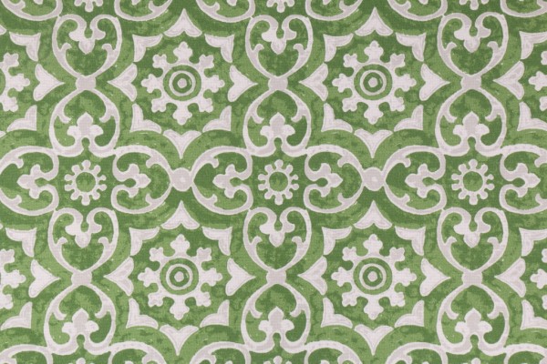 Premier Prints Athens Printed Polyester Outdoor Fabric in Herb 