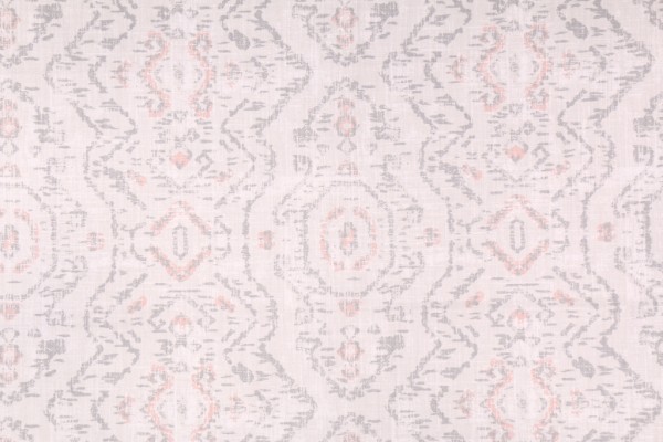 Click for Premier Prints Jazmin Printed Slubbed Cotton/Linen Drapery Fabric in Blush/White  Premier Prints Jazmin Printed Slubbed Cotton/Linen Drapery Fabric in Blush/White
