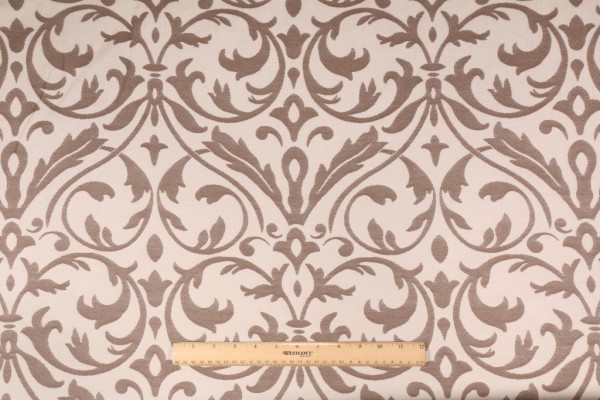 Sunbury Softly Elegant Solution Dyed Acrylic Outdoor Fabric in Cocoa 