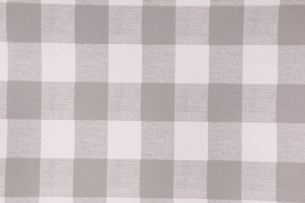 Sample of Premier Prints Anderson Printed Polyester Outdoor Fabric in Grey 
