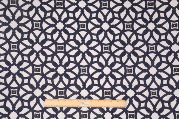 Click for Sunbrella 45690-0000 Luxe Solution Dyed Acrylic Outdoor Fabric in Indigo  Sunbrella 45690-0000 Luxe Solution Dyed Acrylic Outdoor Fabric in Indigo