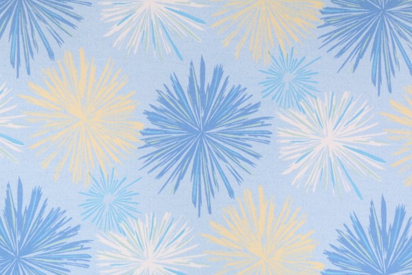Click for Mill Creek Pollaca Printed Polyester Outdoor Fabric in Cornflower  Mill Creek Pollaca Printed Polyester Outdoor Fabric in Cornflower